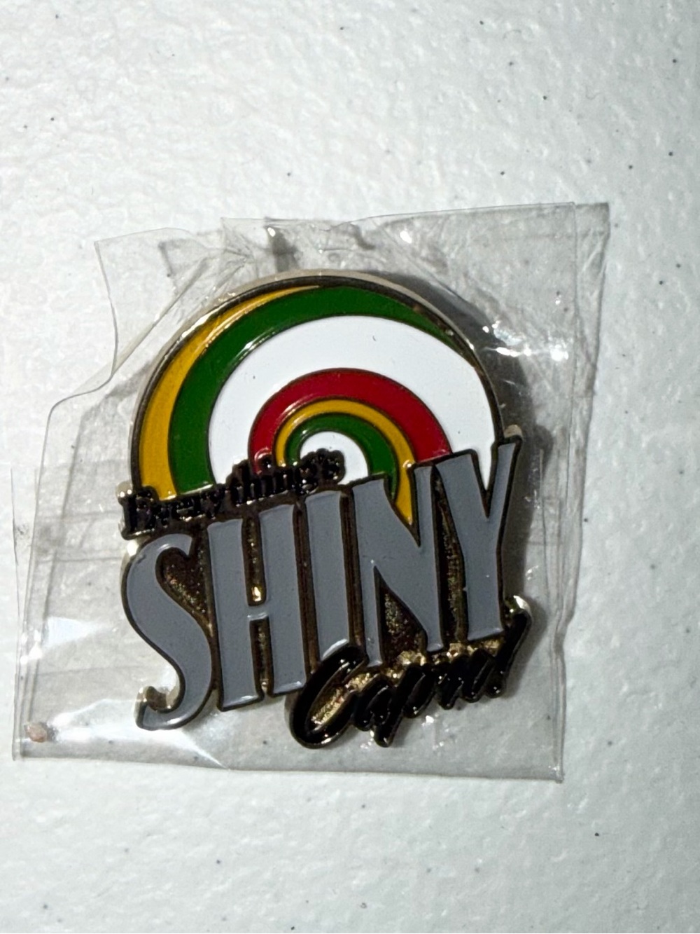 NEW FIREFLY Cargo Loot Crate Serenity KAYLEE Everything's Shiny Cap'n pin 2016